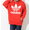 adidas Originals Trefoil Oversized Hoodie College Red DH5769画像