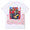 COMME des GARCONS SHIRT BASQUIAT TEE WHITExRED画像
