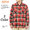 SUGAR CANE TWILL CHECK L/S WORK SHIRT SC27970画像