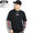 DOUBLE STEAL BLACK LAYERED LONG SLEEVE TEE -BLACK- 984-19002画像