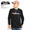 DOUBLE STEAL BLACK SCRIPT SIGN L/S TEE -BLACK- 984-14217画像