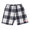 Supreme × NIKE 18FW Plaid Sweatshort BLACK画像