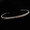 THE FLAT HEAD SILVER BANGLE-NARROW FEATHER F-JB111画像