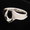 THE FLAT HEAD SILVER RING-HORSE SHOE F-JR101画像