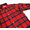 INDIVIDUALIZED SHIRTS L/S STANDARD FIT B.D. FLANNEL CHECK SHIRTS red x green画像