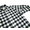 INDIVIDUALIZED SHIRTS L/S STANDARD FIT B.D. BUFFALOE FLANNEL CHECK SHIRTS black x white画像