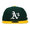 NEW ERA OAKLAND ATHLETICS BASIC SNAPBACK GREENxGO NR11591021画像