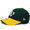 NEW ERA OAKLAND ATHLETICS 9FORTY ADJUSTABLE GREENxGOLD NR10047541画像