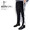 NO ID. VELOR JERSEY TRACK SAROUEL SKINNY PANTS -BLACK- 843006-645P画像