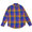 Supreme 18FW Shadow Plaid Flannel Shirt DUSTY ROYAL画像