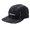 Supreme 18FW Reflective Text Camp Cap BLACK ブ画像
