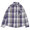 mnml 18FW VINTAGE FLANNEL SHIRT NAVY NATURAL画像