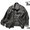 TENDER Co. TYPE 935 Collared Shepherd's Coat RYELAND WOOL FACE COTTON TWILL INDIAN BLACK DYE画像