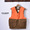 FILSON UPLAND HUMTING VEST Tan/Blaze Orange画像