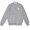 PLAY COMME des GARCONS MENS WHITE HEART WOOL CARDIGAN GRAYxWHITE画像