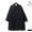 ANATOMICA SINGLE RAGLAN COAT NAVY 530-521-25画像