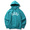 OBEY BASIC PULLOVER HOOD FLEECE "OBEY NEW WORLD" (TEAL BLUE)画像