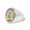 Peanuts&Co SIGNET RING - LARGE - (K18×SILVER)画像