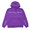 Supreme 18FW Text Stripe Hooded Sweatshirt VIOLET画像