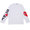 PLAY COMME des GARCONS MENS SLEEVE 2HEART LS TEE WHITE画像