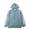adidas Originals 3 STRIPES FULL ZIP HOODIE VAPOR STEEL DV1638画像