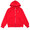 Supreme 18FW Reflective Small Box Zip Up Sweatshirt RED画像