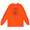 NEIGHBORHOOD × Fragment Design SLUMBERS C TEE LS ORANGE 182LBFRN LTM01S画像