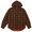 Supreme 18FW Hooded Plaid Work Shirt BROWN画像
