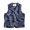 SUGAR CANE FICTION ROMANCE 9oz. INDIGO STRIPE WORK VEST SC14370画像