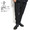 NO ID. TR STRETCH 2TUCK SARROUEL SKINNY TROUSERS -BLACK- 444006-829P画像