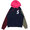 Supreme 19SS S Logo Colorblocked Hooded NAVY画像