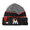 NEW ERA MIAMI MARLINS KNIT BEANIE GREY BLACK NR11453138画像