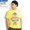 RADIALL NO CHEESE CREW NECK T-SHIRT S/S -YELLOW-画像