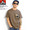 BEN DAVIS CAMOUFLAGE POCKET S/S TEE -BROWN- C-9580011画像