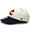 '47 Brand CLEVELAND INDIANS CLEAN UP STRAPBACK NATURAL/NAVY BCPTN-RGWTT08GWSNL-NT73画像