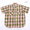Sugar Cane Light C 86%/L 14% MADRAS CHECK S/S WORK SHIRT SC38176画像