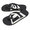 NEW ERA BEACH SANDALS BLACK/WHITE 11901532画像