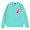 APPLEBUM Miami Crew Sweat SCUBA BLUE画像