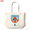 OBEY TOTE BAG "OBEY GEOMETRIC FLOWER" (NATURAL)画像