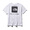 THE NORTH FACE S/S SQUARE LOGO TEE WHITE NT31957-W画像