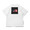 THE NORTH FACE S/S NATIONAL FLAG SQUARE LOGO TEE WHITE USA NT31943-WU画像