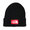 THE NORTH FACE LOGO BOX CUFFED BEANIE BLACK画像