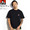 BEN DAVIS PIQUE ONE POINT S/S TEE -BLACK- M-9580027画像
