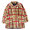 Supreme × Jean Paul Gaultier Double Breasted Plaid Faux Fur Coat OFF-WHITE画像
