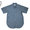 CORONA CS001S-19-01 NAVY 1POCKET CHAMBRAY S/S SHIRTS blue画像