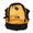 THE NORTH FACE WASATCH REISSUE BACKPACK YELLOW画像