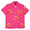 HUF 19SS PEACHY S/S WOVEN SHIRT FUCHSIA PINK画像