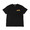 THRASHER FLAME OVERLAY S/S T-SHIRT BLACK/YELLOW TH81227画像