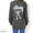STUSSY WOMEN Warrior Man Pigment Dyed L/S Tee 2992602画像