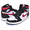 NIKE AIR JORDAN 1 RETRO HI OG black/gym red-white-sail 555088-061画像